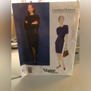 Vogue Patterns Women's Suit Pattern
No# 1867
Sizes 18-22